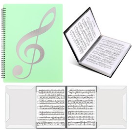 Sheet Music Folder, 4-Page Expandable Music Folder, A4 Score Folder, File Storage Folder, Documents Storage Folder, Binder Music Folder, Organizer for Storage, Spiral Binder Organizer Music Stand (GE)
