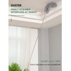 SetSail Dusters for Cleaning, 100-inch Extra-Long Cobweb Duster with Extension