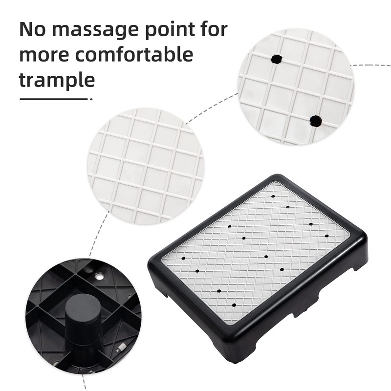 Wefaner Platform Step Stool Bed Step Non-Slip Rubber Stair Riser