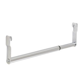 Doshisha Luminous Rack, Telescopic Hanger Pole, For Shelves 11.8 - 17.7 inches (30 - 45 cm), 19 HP-30S, Load Capacity: 44.1 lbs (20 kg), Pole Diameter: 0.7 inches (19 mm), Steel Rack Parts, Large Capacity, Easy Installation, Just Hang On The Shelf Diy Ha