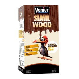 Venier Wood Like Paint Garage Doors (Light Oak) - Wood Look Paint - Furniture Cabinets Metal - Interior Exterior Paint - Liquid Wood (50,76 fl. oz)