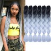 Ombre Braiding Hair Crochet Braids Hair 24 Inch 6Pcs/lot 2