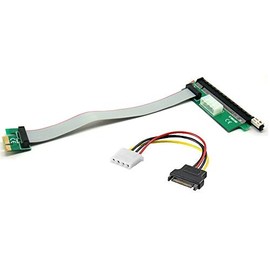 PCI Express Extension Cable 1x to 16x with Powered Riser Crypto Mining Cable