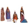 African American Expressions - Nativity Scene Figurine Set, 7 Pieces,