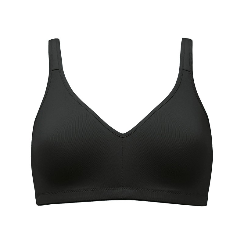 Naturana Non Wired Bra, black