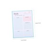 TEHAUX Daily Planner Notepad Removable Tearable Memo Pad for Office