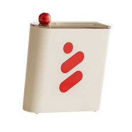 Fenteer Makeup Mask Storage Box Dispenser Practical Dustproof Makeup Organization Container Makeup Face Mask Organizer for Bathroom, white