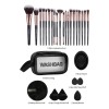 20 Brochas Maquillaje Profesional Esponjas Neceseres Cuencos Color Estilo 1