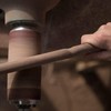 Brazos Handcrafted Wood Walking Cane, Twisted Oak, Crook Style Handle,