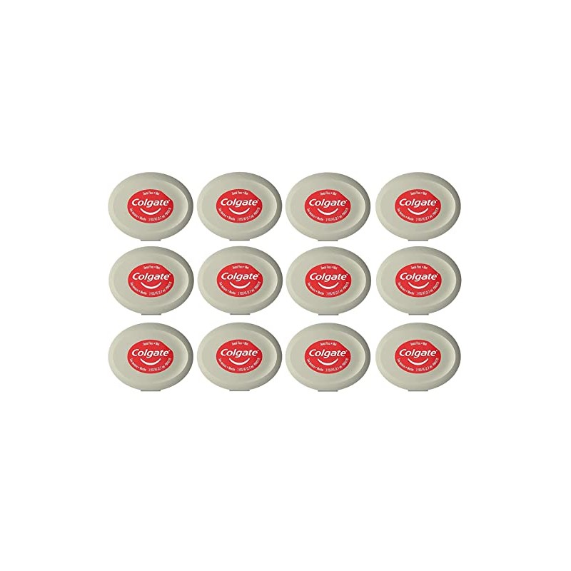 Colgate Total Dental Floss, Mint Flavor, Small Travel Size 3