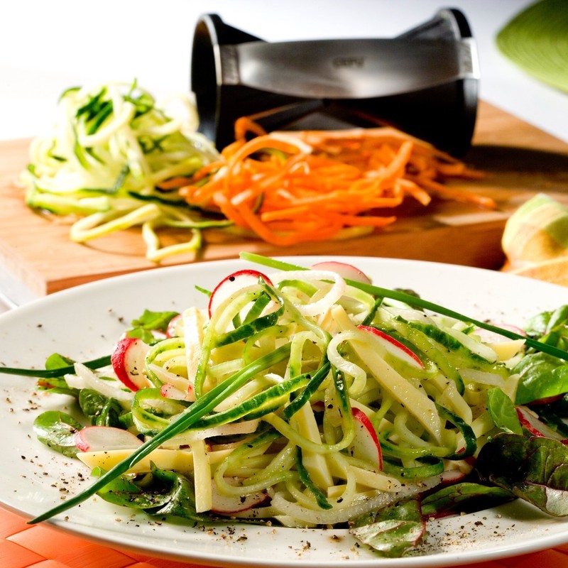 Gefu 89166 Spiralschneider Spirelli, rosa