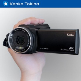 Kenko KC-Z4K10 4K Camcorder, 3x Optical Zoom, 3.0-inch LCD Monitor, Touch Panel