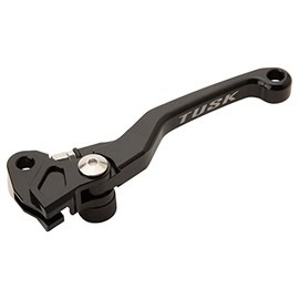 TUSK Folding Clutch Lever Black for Suzuki RMZ250 2007-2024