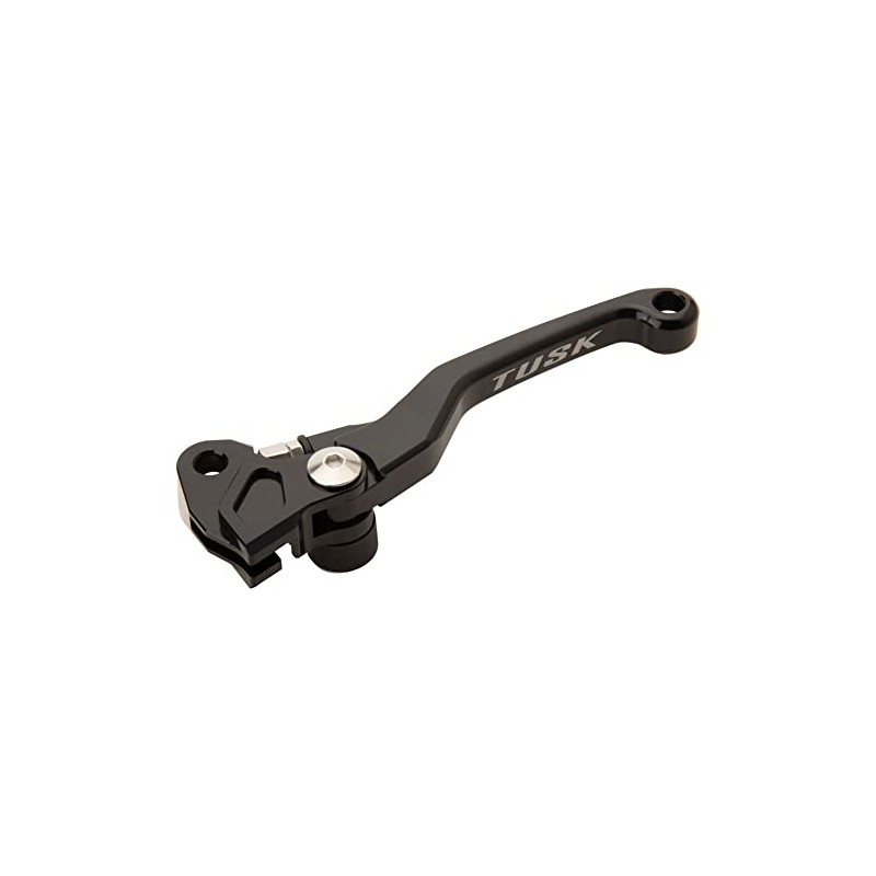 TUSK Folding Clutch Lever Black for Suzuki RMZ250 2007-2024