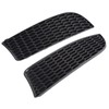 2pcs Front Bumper Fog Light Grill Cover Left Right for