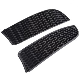 2pcs Front Bumper Fog Light Grill Cover Left Right for M3 Style Replacement for 3 Series E90 E91 E92 E93