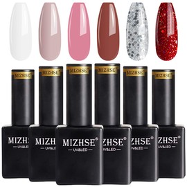 MIZHSE Chrome Metallic Nail Polish, Sliver Mirror Nail Polish for Nail Art, Long-lasting Mirror Effect Nail Polish, 0.53oz Gorgeous Quick-Dry Reflective Nail Polish for Fingernail Toenail Manicure