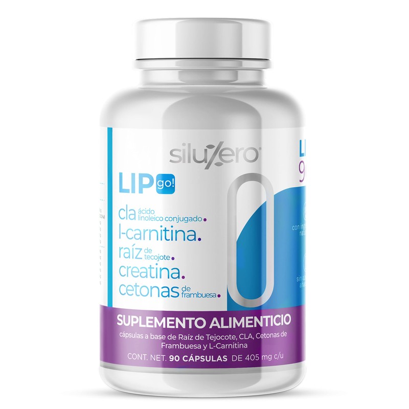 LIPO con L-Carnitina|90 cápsulas| Creatina y Cetonas de frambuesa