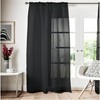 Roseley Slot Top Voile Curtain 1 Panel Mesh See Through