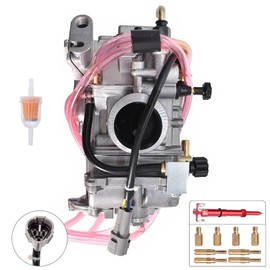 Carburetor for 2001-2013 Yamaha YZ250F WR250F FCR MX 38MM Carb, with Fuel Mixture Screw (Red)