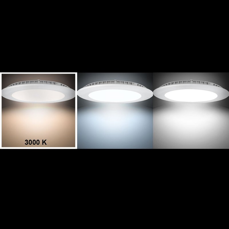 V-TAC 18W LED Premium Panel - ceiling recessed downlight with