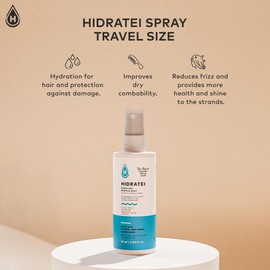 Brazilian Healthy Leave In Conditioner Anti-Frizz Spray | Vegan Hair Treatment for All Hair Types | 24+ Hour Protection from UV, Heat, & Frizz | Reduces Breakage 2.03 Oz