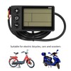 Waterproof LCD Display Panel Lightweight for Electric Bicycle Scooter Riding