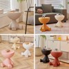 Creative Round Side Table, Modern Storage Stool, Multipurpose Coffee Chair