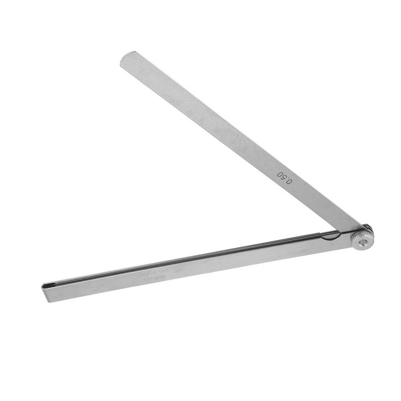 Feeler Gauge-200mm Stainless Steel Feeler Gauge Ruler Welding Inspection Tool