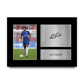 HWC Trading Levi Colwill Chelsea Gifts Printed Signed Autograph Picture for Football Fans and Supporters - A4