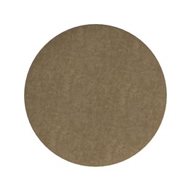 HomePop Sophia Modern Round Ottoman Home Décor|Ottoman for Living Room & Bedroom - Mocha Velvet