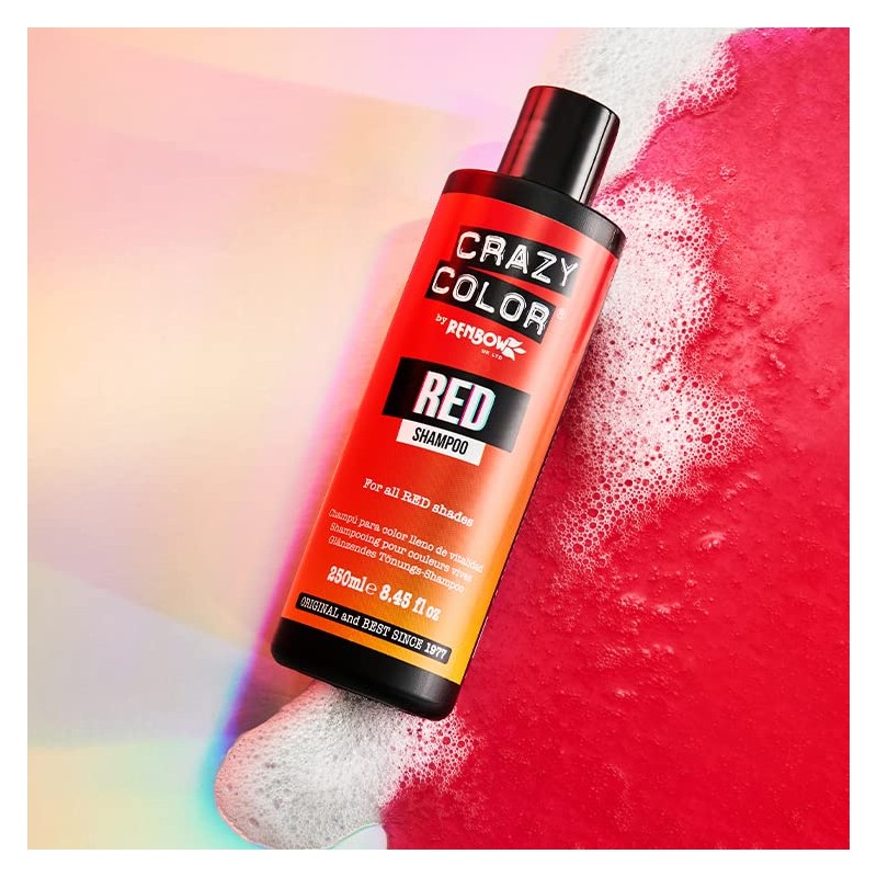 Crazy Color CRC039 Haarwaschmittel „Shampoo Red“