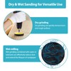 129PCS Wet and Dry Sandpaper 3 Inch Discs Kit, Sanding