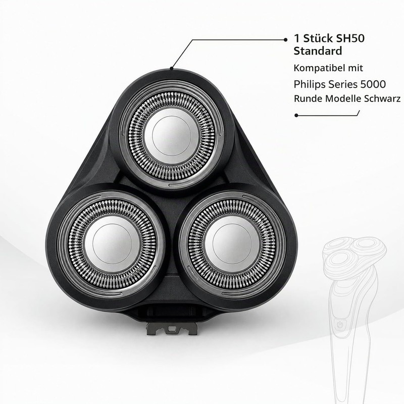Replacement Shaving Head Compatible with Philips Series 5000, Shaving Head