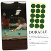 SUPVOX Pool 2 Sheets Billiard Table Cover Patch Green Dots