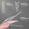 YOKEFELLOW Original Sandwich Dual Nail Forms - 15 Sizes 240Pcs