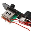 Electric Guitar Control Plate Switch Black Metal Prewired Wiring Harness