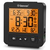 Geevon Small Digital Atomic Alarm Clock for Bedroom, Travel Table