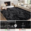 COZYLOOM Fluffy Area Rugs 5x8 Modern Plush Rug Shag Fluffy