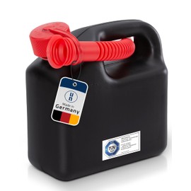 Hünersdorff Standard Fuel Canister for Petrol, Diesel and Other Hazardous Goods, Made in Germany, TÜV-Tested, Standard, 3 L