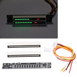 VU Meter Amplifier Board, Stability Audio Spectrum Indicator, DIY Dual 12 Voice Sound Control for Musicians and Sound Audio Professionals Amplifier DIY (#1)