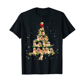 Golden Retriever Christmas Tree Ornament Decor Xmas T-Shirt