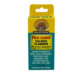 Pro-Cure Salmon Slammer Bait Oil, 2 Ounce