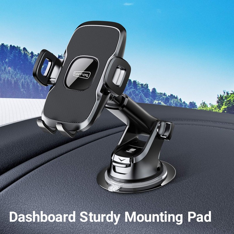 TORRAS Adhesive Sticky Pad Mounting Disk for Car Dashboard, Suction