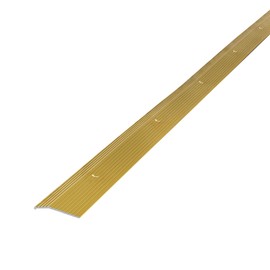 M-D Building Products 79087 7/8 in. X 72 in. Satin Brass Aluminum Carpet Trim w/Screw Nails