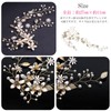 Lunali Headdress Wire Twig Pearl Flower Wedding Headband Hair Accessory