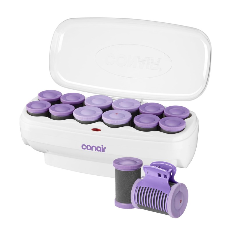 Conair Ceramic Hot Rollers, 1 3/4 Inch & 1 1/2