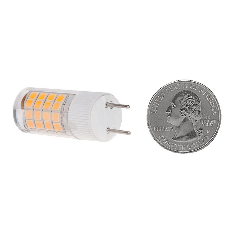 CBconcept 10-Pack, 120 Volt LED GY6.35, 330 Lumens, 3.5 Watt