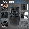 WOTOW Magnetic Gym Bag Water Bottle Holder, Waterproof Zippered Magnetic