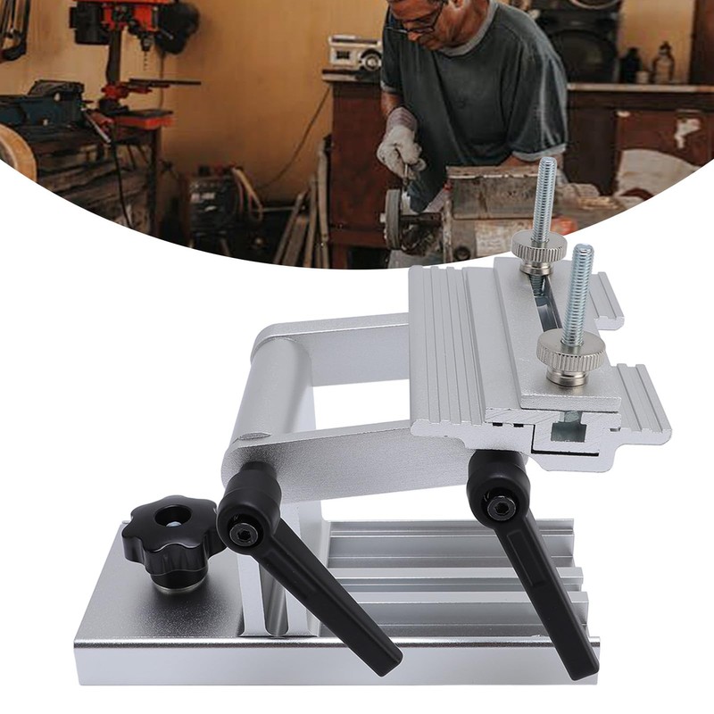 Nurnesy Premium Aluminum Alloy Tool Rest Sharpening Jig for 6-inch